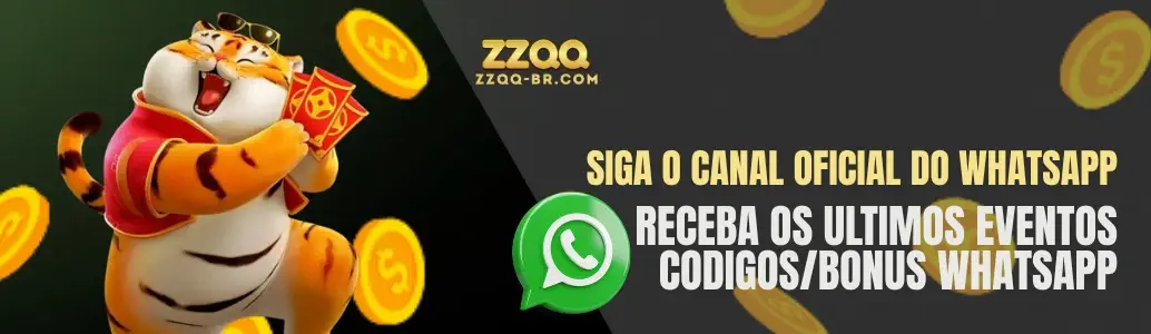 Canal oficial do WhatsApp ZZQQ cassino
